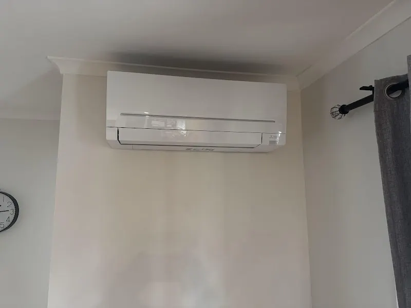 Split system installation by Bellair for Onyeka Robinson